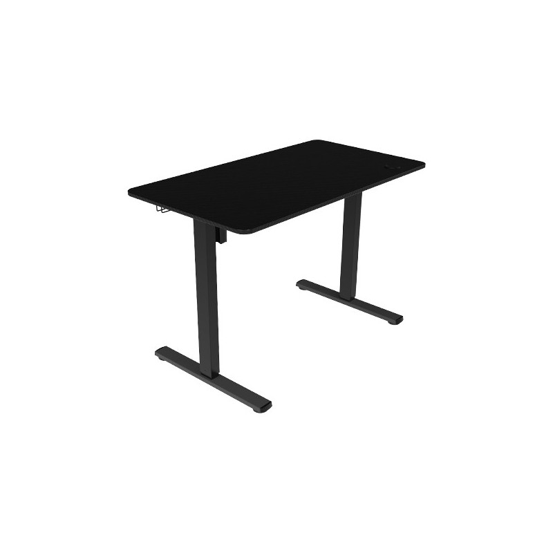 MGD-ERGOPRO  Mesa Ajuste Altura Elctrico 73-118cm  Superficie Ergonmica Fibra Carbono  Estructura Metlica  Soporte Auriculares y