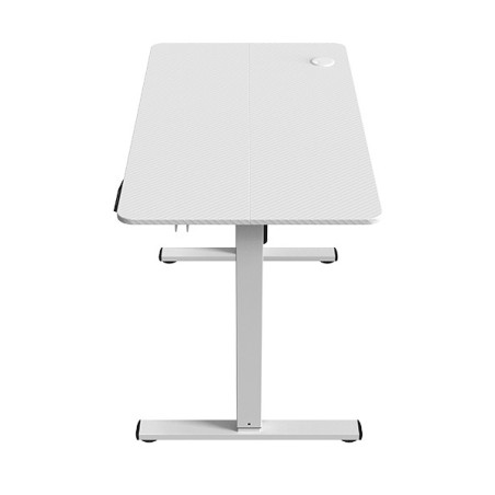 MGD-ERGOPRO  Mesa Ajuste Altura Elctrico 73-118cm  Superficie Ergonmica Fibra Carbono  Estructura Metlica  Soporte Auriculares y