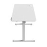 MGD-ERGOPRO  Mesa Ajuste Altura Elctrico 73-118cm  Superficie Ergonmica Fibra Carbono  Estructura Metlica  Soporte Auriculares y