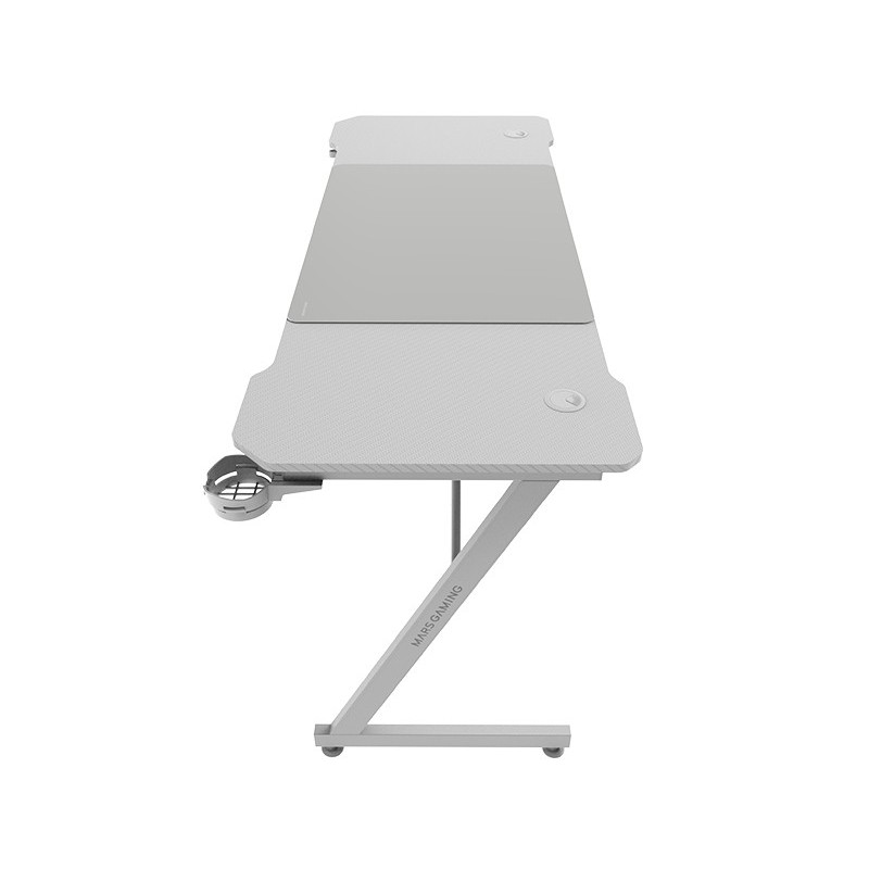 MGD-X160  Mesa Gaming Ergonmica  Superficie en Fibra de Carbono  Estructura Metlica  Alfombrilla XXL  Soporte Auriculares y Bebi
