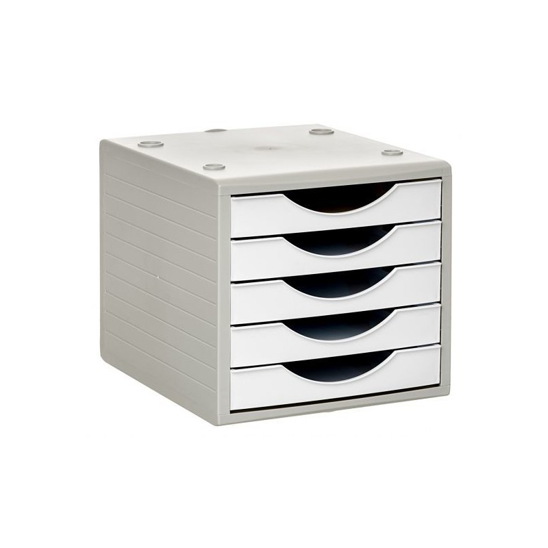 4005 BL cajonera para oficina Gris  Blanco