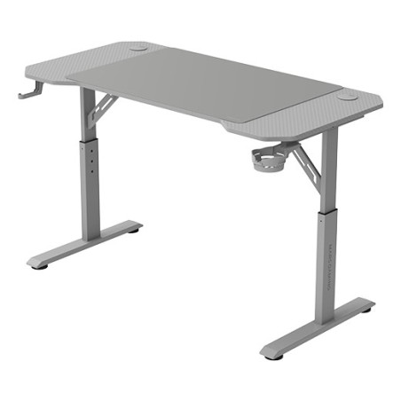MGD-ERGO120  Mesa Altura Ajustable 3 Posiciones  Superficie Ergonmica  Estructura Metlica  Alfombrilla XXL  Soporte Auriculares 