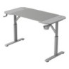MGD-ERGO120  Mesa Altura Ajustable 3 Posiciones  Superficie Ergonmica  Estructura Metlica  Alfombrilla XXL  Soporte Auriculares 