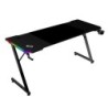 MGD-X160RGB  Mesa Gaming Ergonmica  Iluminacin ARGB con Mando  Fibra de Carbono  Alfombrilla XXL  Soporte Auriculares y Bebida  