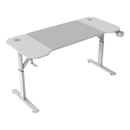 MGD-ERGO140  Mesa Altura Ajustable 3 Posiciones  Superficie Ergonmica  Estructura Metlica  Alfombrilla XXL  Soporte Auriculares 