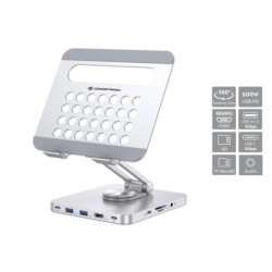 DONN26G mueble y soporte para dispositivo multimedia Plata Tableta Carro para administracin de tabletas