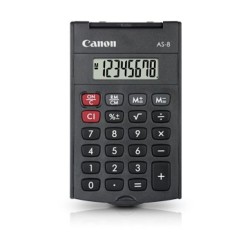 AS-8 calculadora Bolsillo Pantalla de calculadora Gris