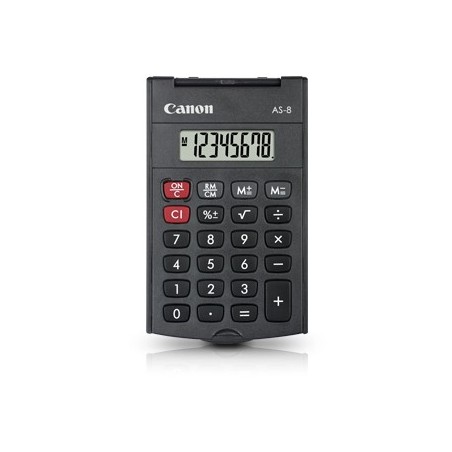 AS-8 calculadora Bolsillo Pantalla de calculadora Gris