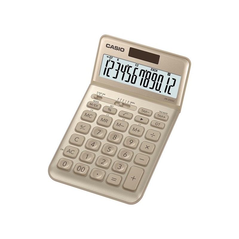 JW-200SC-GD calculadora Escritorio Calculadora bsica Oro