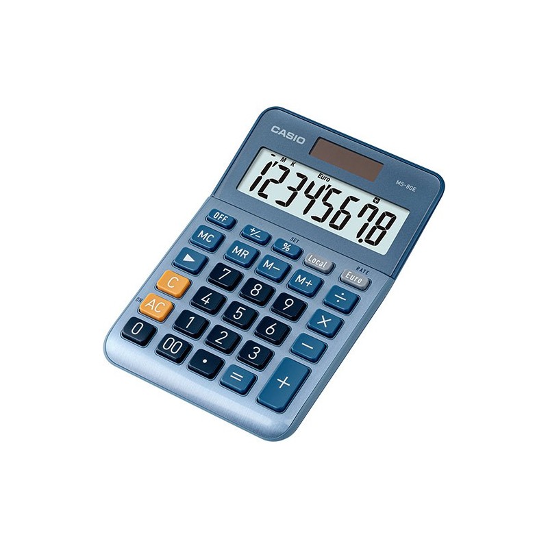 MS-80E calculadora Bolsillo Calculadora financiera Azul