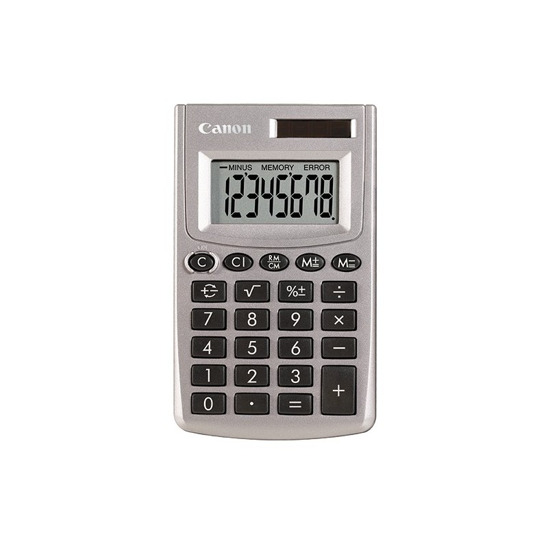 LS-270L calculadora Bolsillo Pantalla de calculadora Plata