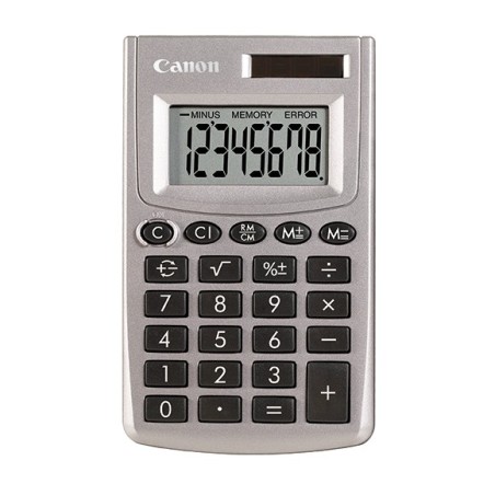 LS-270L calculadora Bolsillo Pantalla de calculadora Plata