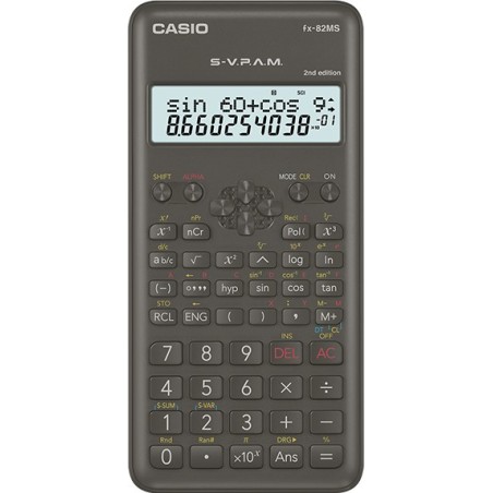 FX-82MS-2 calculadora Bolsillo Calculadora cientfica Negro