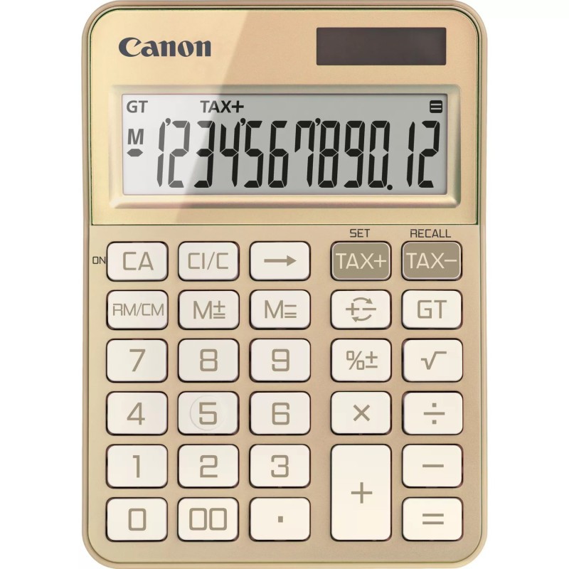 KS-125KB calculadora Escritorio Calculadora bsica Oro