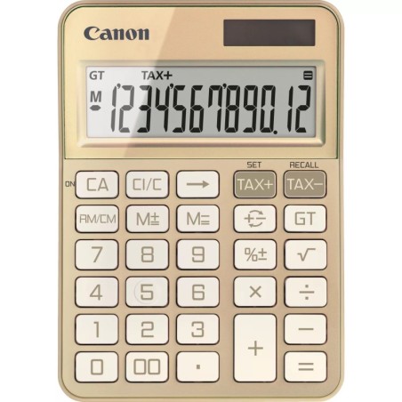 KS-125KB calculadora Escritorio Calculadora bsica Oro