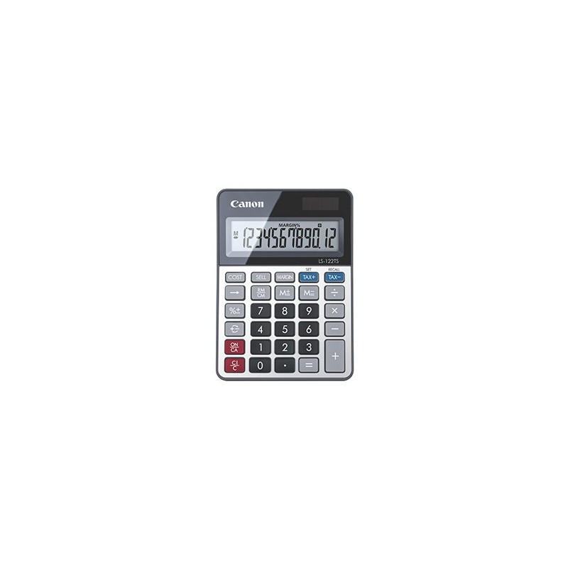 LS-122TS calculadora Escritorio Pantalla de calculadora Gris