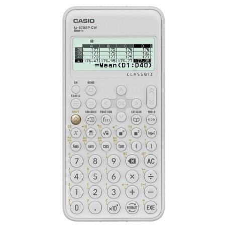 FX-570SPX CW calculadora Bolsillo Calculadora cientfica Blanco