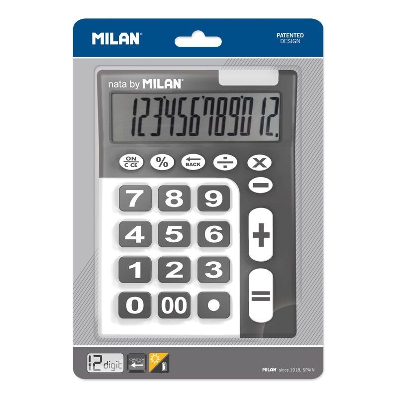 150912KBL calculadora Escritorio Calculadora bsica Negro  Blanco