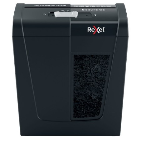Secure S5 triturador de papel Corte en tiras 68 dB Negro
