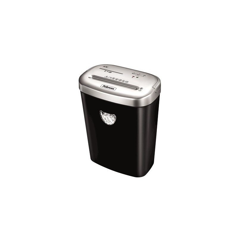 53C triturador de papel Corte cruzado 22 cm Negro