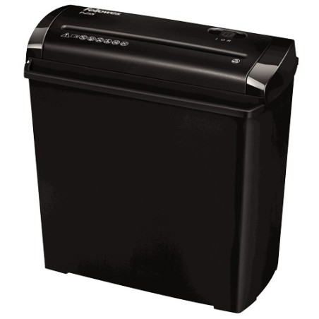 P-25S triturador de papel Corte en tiras 22 cm Negro  Gris