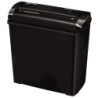 P-25S triturador de papel Corte en tiras 22 cm Negro  Gris