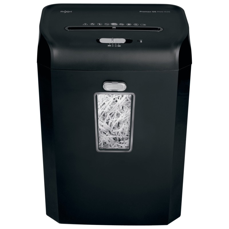 ProMax QS RSS1535 triturador de papel Corte en tiras 58 dB 22 cm Negro