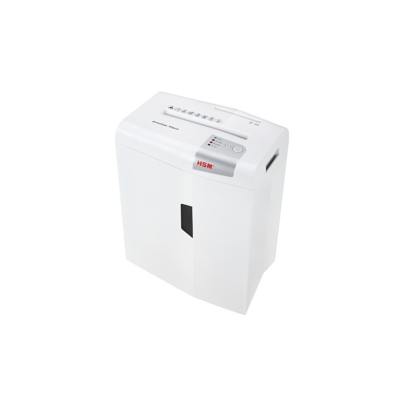 X6pro triturador de papel Corte en partculas 58 dB 22 cm Plata  Blanco