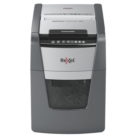 AutoFeed+ 90X triturador de papel Corte cruzado 55 dB Negro  Gris