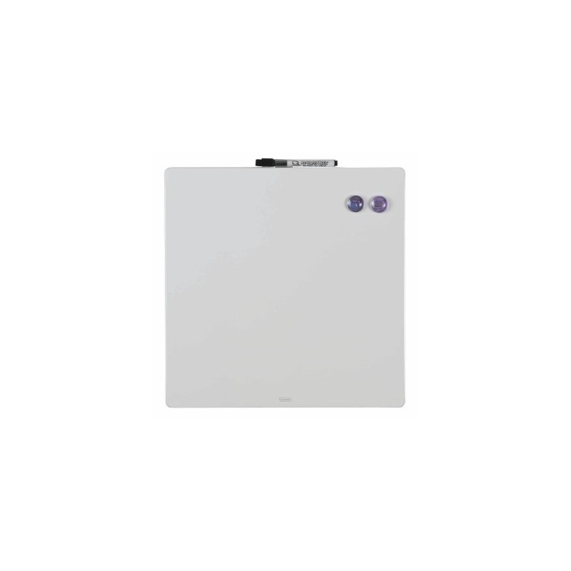 Pizarra hogar magntica 360x360mm blanca