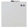 Pizarra hogar magntica 360x360mm blanca