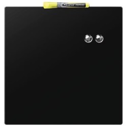 Pizarra hogar magntica 360x360mm negra