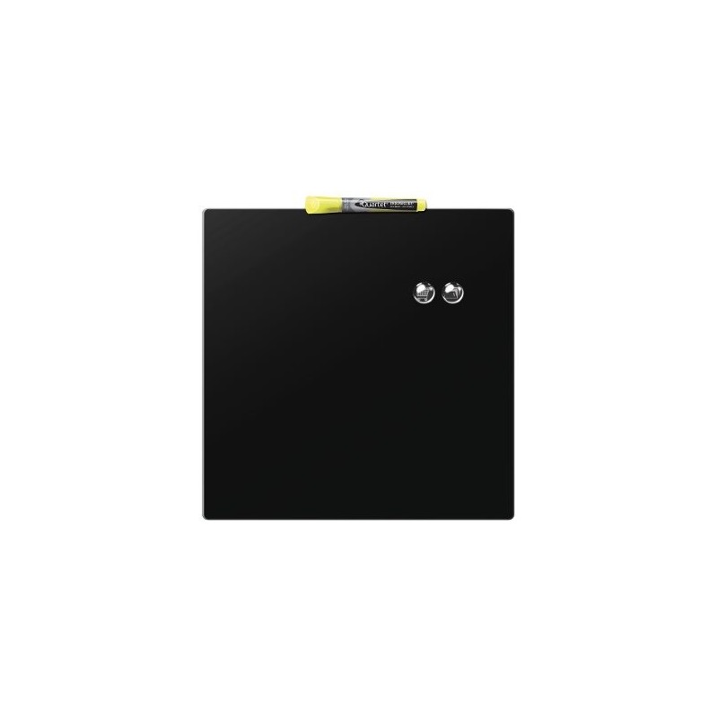 Pizarra hogar magntica 360x360mm negra