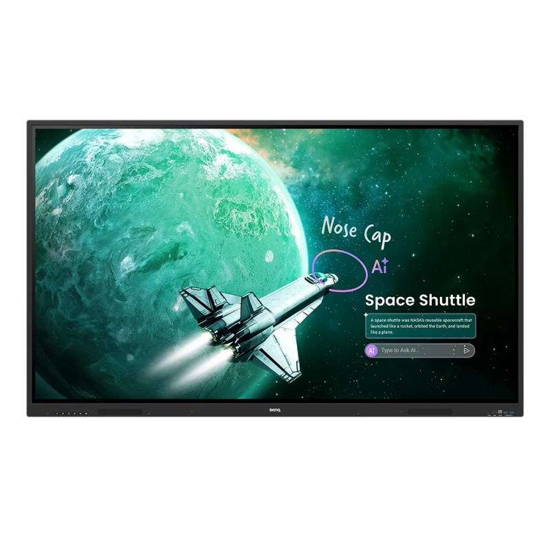 RE7505A pizarra blanca interactiva 190 5 cm (75") 3840 x 2160 Pixeles Pantalla tctil Negro USB