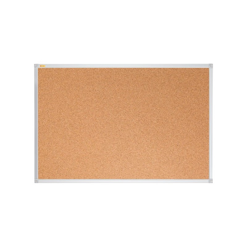 TABLERO CORCHO A-SERIES MARCO ALUMINIO 120X180
