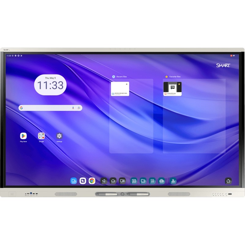 MX255-V5 pizarra blanca interactiva 139 7 cm (55") 3840 x 2160 Pixeles Pantalla tctil Plata USB / Bluetooth