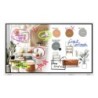 WM85FX pizarra blanca interactiva 2 16 m (85") 3840 x 2160 Pixeles Pantalla tctil Gris  Blanco HDMI