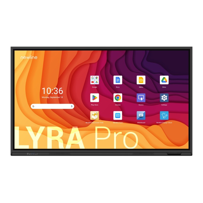 TT-5523QA pizarra blanca interactiva 139 7 cm (55") 3840 x 2160 Pixeles Pantalla tctil Negro