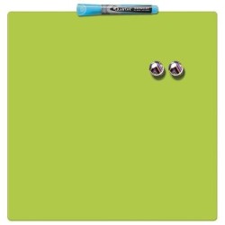 Pizarra hogar magntica 360x360mm verde