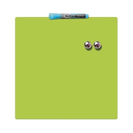 Pizarra hogar magntica 360x360mm verde