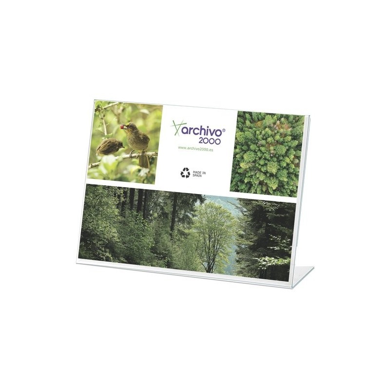 EXPOSITOR SOBR. L A3 HORIZONTAL CRISTAL