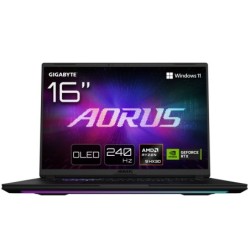 AORUS MASTER 16 Gaming Laptop - 16.0  240Hz OLED  AMD Razen 9 9955X3D  NVIDIA RTX 5090 GPU  32GB DDR5 5600MHz  1TB SDD  Win 11 H