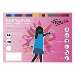 FABRISA CARTULINA 180G A4 100H BLANCO