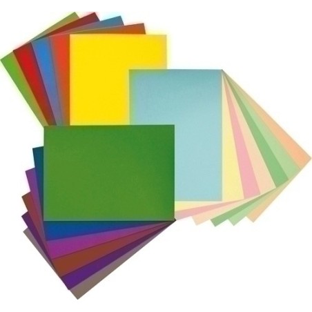 CARTULINA A4 FABR. 185g P/10 NARANJA INT