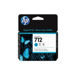 Cartucho de Tinta DesignJet 712 cian de 29 ml
