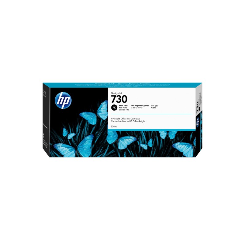 Cartucho de tinta DesignJet 730 negro fotogrfico de 300 ml