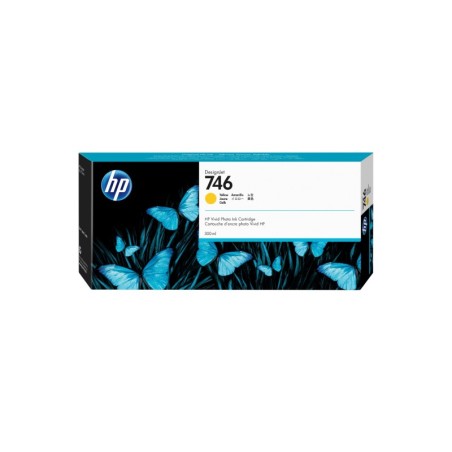 Cartucho de tinta amarilla DesignJet 746 de 300 ml