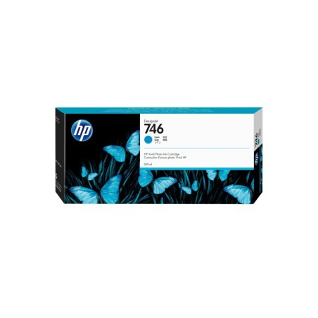 Cartucho de tinta cian DesignJet 746 de 300 ml