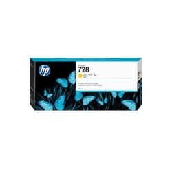 Cartucho de tinta DesignJet 728 amarillo de 300 ml
