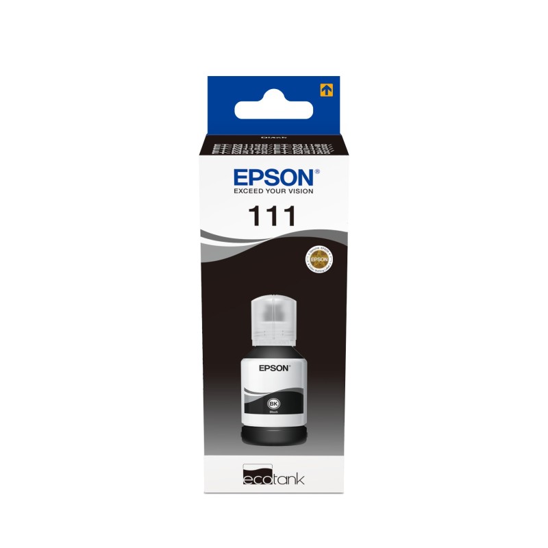 Botella de tinta negra pigmentada EcoTank 111